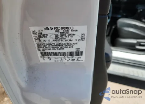 2011 Ford Escape Limited из США, поврежденный, VIN 1FMCU9EG6BKB43498